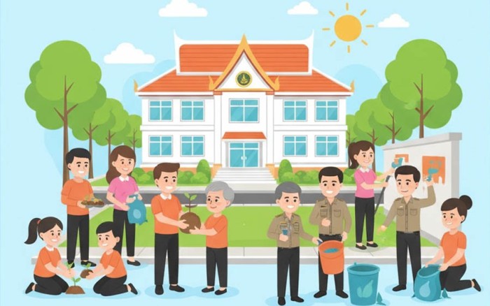 เชิญชวนประชาชนร่วมเป็นส่วนหนึ่งในการบริหาร อบต. น่าอยู่