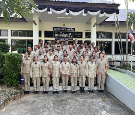 งานป้องกันและบรรเทาสาธารณะภัย องค์การบริหารส่วนตำบลหัวเมือง/ศูนย์ อาสาสมัครป้องกันภัยฝ่ายพลเรือนองค์การบริหารส่วนตำบลหัวเมือง ประชมเตรียมความพร้อม การตั้งจุดตรวจ/จุดบริการประชาชน จุดที่ 2 ของอำเภอมหาชนะชัย จังหวัดยโสธร