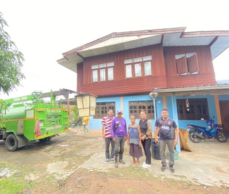 งานป้องกันและบรรเทาสาธารณภัยลงพื้นที่สำรวจความเสียหาย บ้านเรือนประชาชนได้รับความเสียหายจากฝนตกหนัก